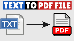Text to PDF Converter Text to PDF Converter