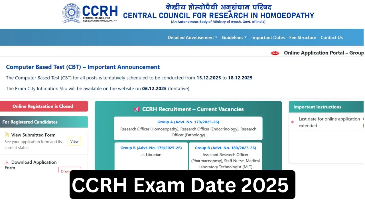 CCRH Exam Date 2025, CCRH Recruitment 2025, CCRH Admit Card 2025, CCRH CBT Exam 2025, CCRH City Intimation Slip, CCRH Group A B C Posts, CCRH Notification 2025, CCRH Syllabus 2025, CCRH Exam Pattern 2025, CCRH Hall Ticket 2025, CCRH Official Website, CCRH Latest Update, CCRH Vacancy 2025, CCRH Exam Schedule, CCRH Exam Instructions, CCRH Group A Recruitment, CCRH Group B Recruitment, CCRH Group C Recruitment, CCRH Selection Process, CCRH Interview Date, CCRH Result 2025, CCRH Cut Off 2025, CCRH Previous Year Paper, CCRH Homoeopathy Recruitment, CCRH Research Officer Exam, Govt Job Updates, Sarkari Exam Date, Central Govt Jobs, Homoeopathy Council Exam, CCRH Application Status, CCRH Document Verification, CCRH Medical Exam, CCRH Exam City Slip Download, CCRH Exam Guidelines, CCRH LDC Exam, CCRH Nurse Recruitment, CCRH Technical Exam, CCRH Exam Latest News, CCRH Vacancy Details, CCRH Official Notice, CCRH Exam Centres, CCRH Online Exam, CCRH CBT Guidelines, CCRH Exam Helpdesk, CCRH Recruitment Notification PDF, CCRH Admit Card Download Link, CCRH Exam Process, CCRH Job Alert