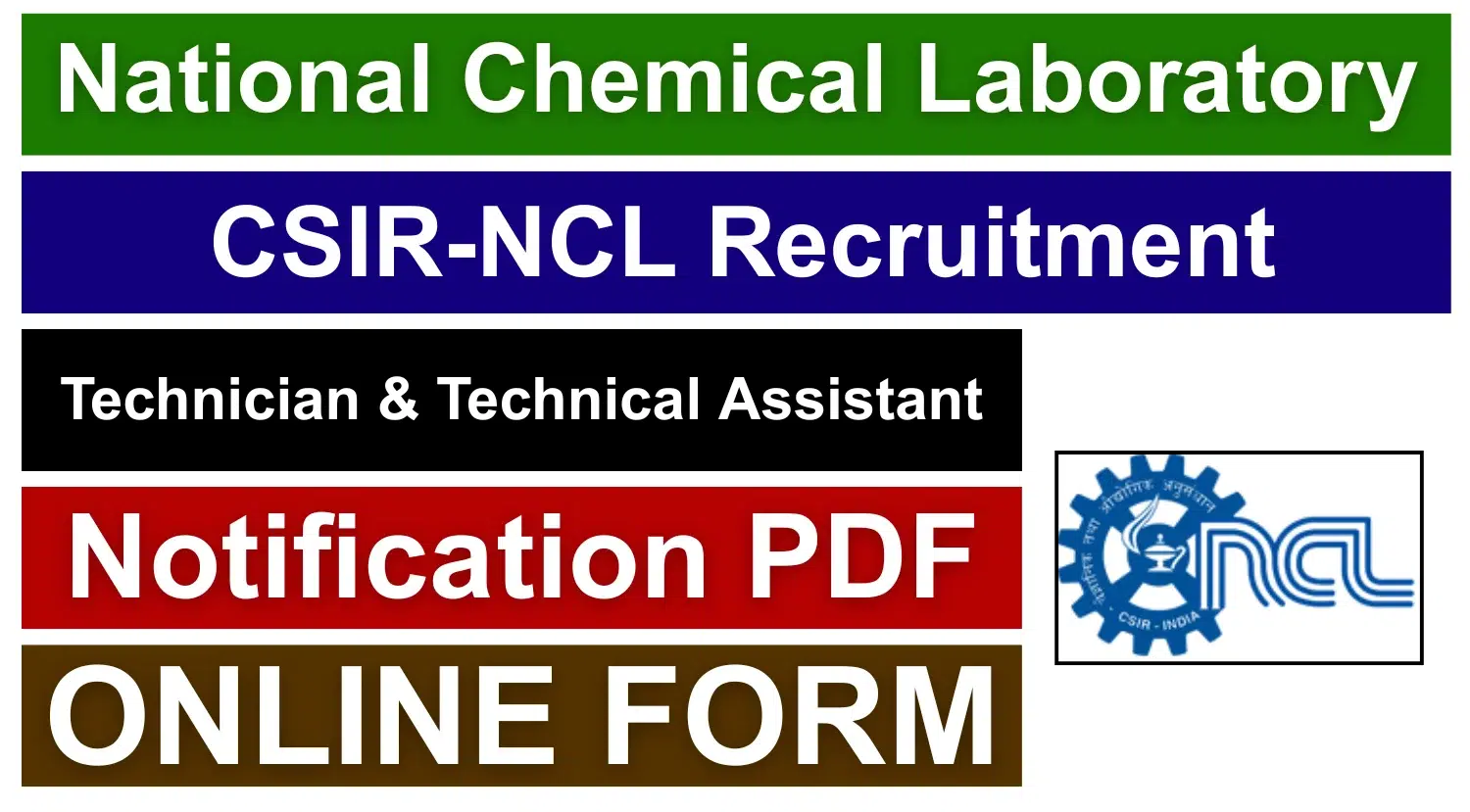 CSIR NCL Recruitment 2025 apply online, CSIR NCL Technician 2025 vacancy, CSIR NCL Technical Assistant 2025 eligibility, CSIR NCL Pune jobs 2025, how to apply CSIR NCL 2025, CSIR NCL exam syllabus 2025 longtail keywords