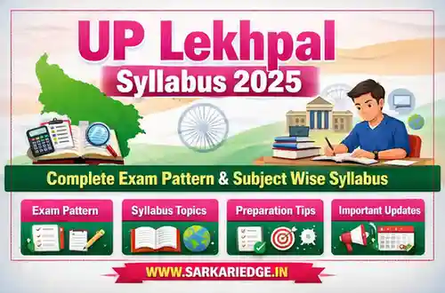 UP Lekhpal Syllabus 2025 – Complete Subject Wise Syllabus and Exam Pattern